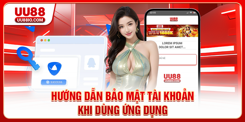 Hướng dẫn bảo mật tài khoản khi dùng ứng dụng